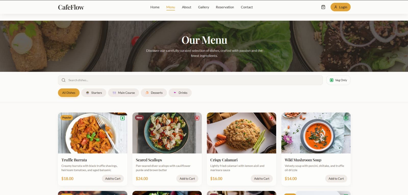Fourth Coffee — Food & Beverage Intelligence Platform